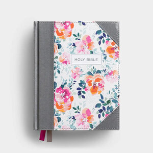 KJV Journal the Word Bible – Floral Hardcover Edition