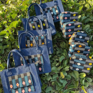 Kitenge Tote & Pouch Set