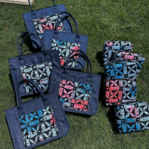 Kitenge Tote & Pouch Set