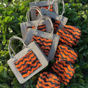 Kitenge Tote & Pouch Set