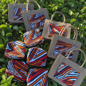 Kitenge Tote & Pouch Set